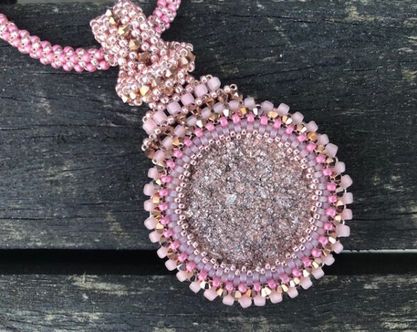 Ketting Double Bling Pink