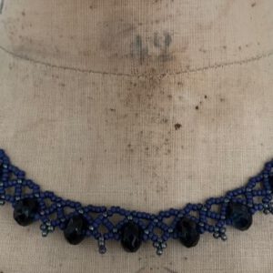 Ketting Rondelle Blue