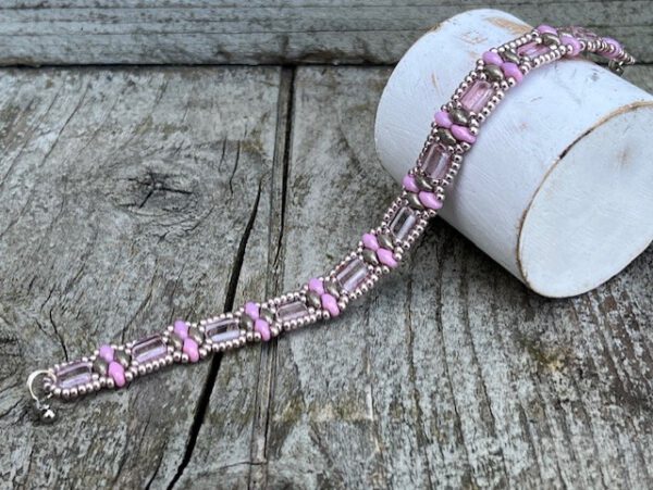 Armband Stacker Pink