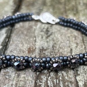 Armband Jet Hematite