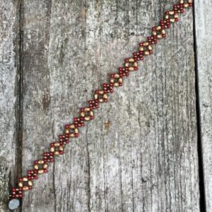 Armband Valerie Red-Bronze