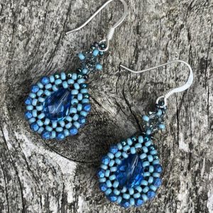 Oorbellen Blue Delight