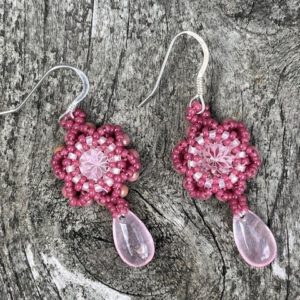 Oorbellen Starry Pink