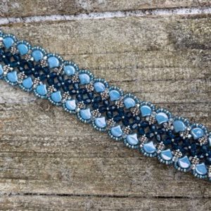 Armband Ginko Blue-Silver