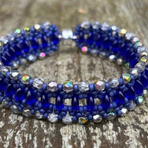 Armband Just Rollin' Blue-Silver