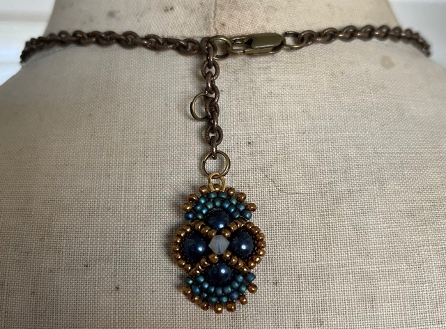 Ketting Hindia Royal Blue - Afbeelding 3