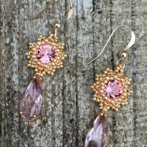 Oorbellen Frozen Small Pink II