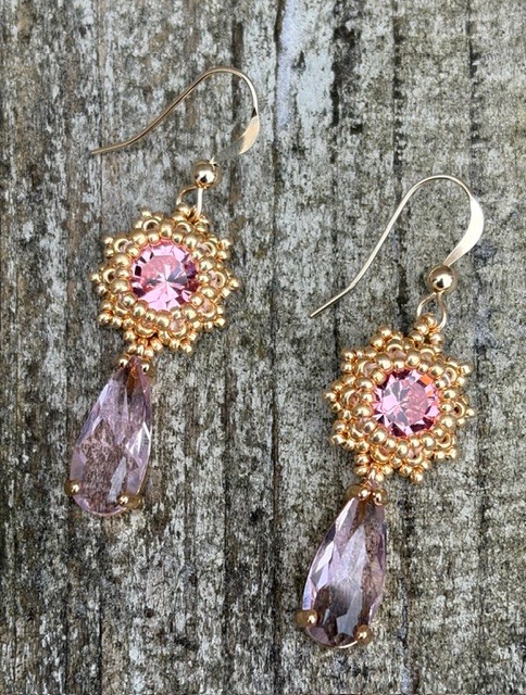 Oorbellen Frozen Small Pink II