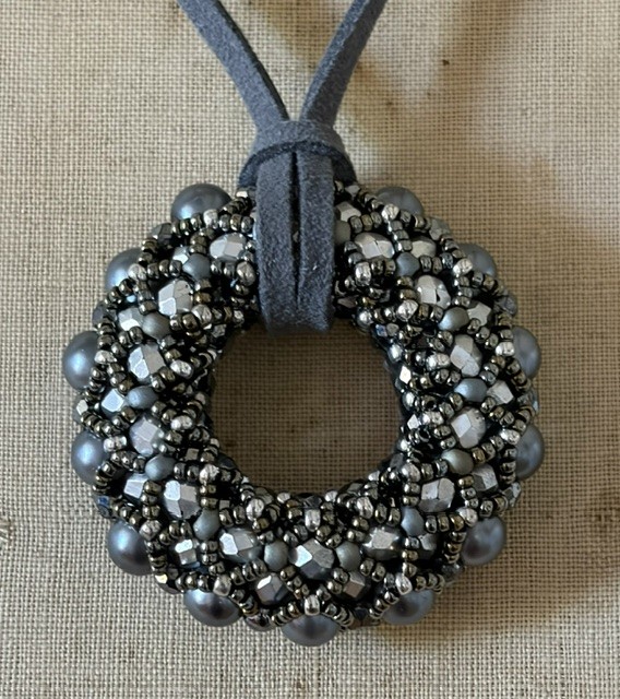 Hanger Scheherezade silver grey - Afbeelding 2