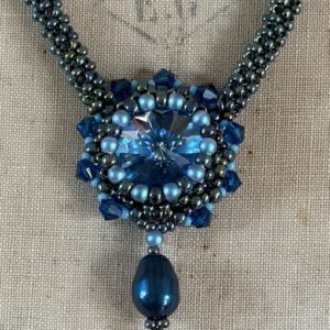 Ketting Midnight Magic Aqua Blue