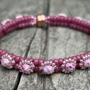 Armband Jet Pink II
