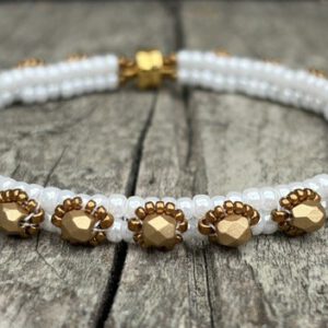 Armband Jet White II