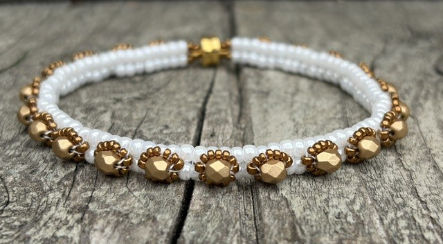 Armband Jet White II