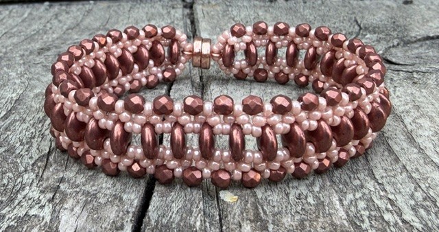 Armband Just Rollin' Rusty Red