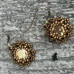 Oorbellen Little Bronze Bling