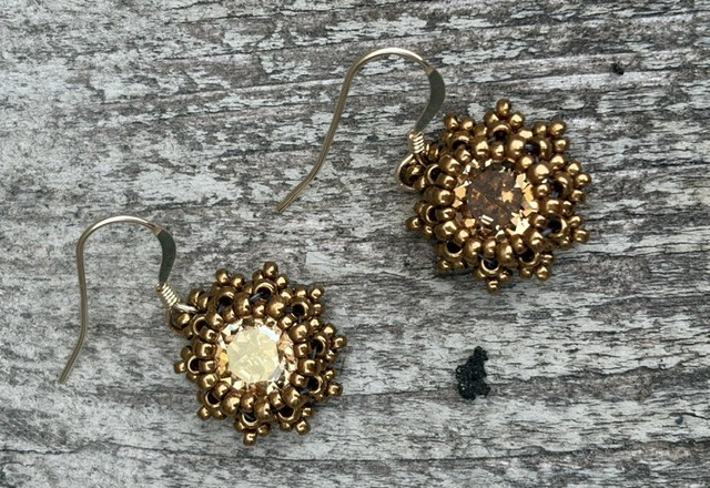 Oorbellen Little Bronze Bling