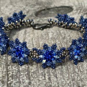 Armband La Fleur Sapphire Blue