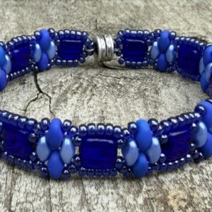 Armband Stacker Blue