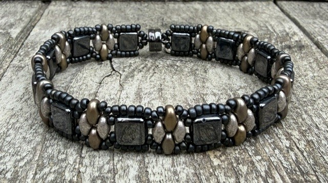 Armband Stacker Hematite
