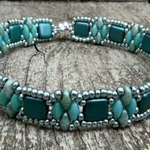 Armband Stacker Teal