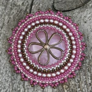 Broche Rose Flower