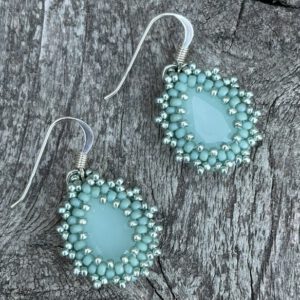 Oorbellen Mini Bling Drops Mint